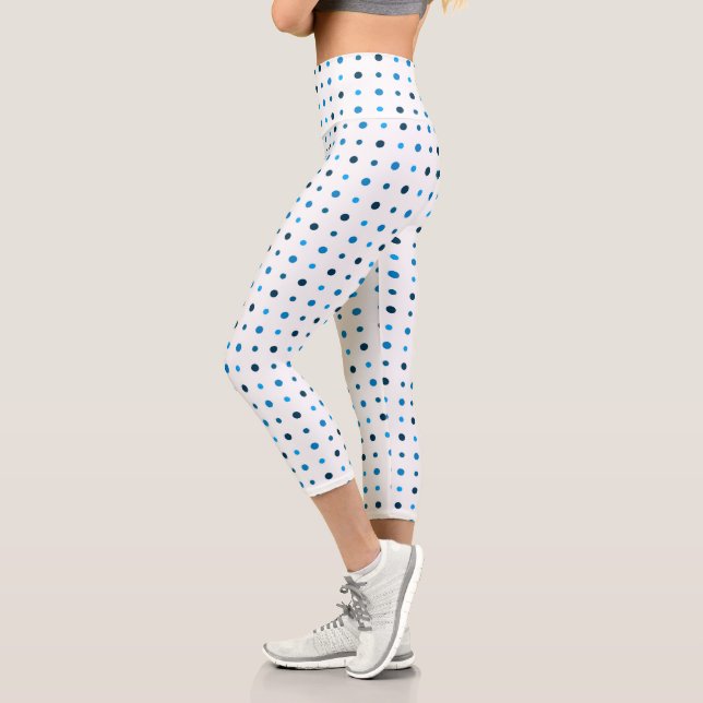 Leggings Capri Puntos azules (Izquierda)