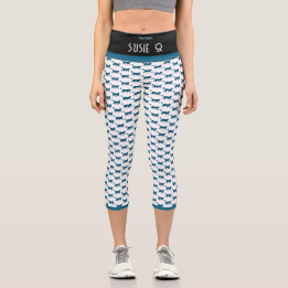LEGGINGS CAPRI PURR BABY "NEGRO" PERSONALIZA CIÑEÑA ALTA