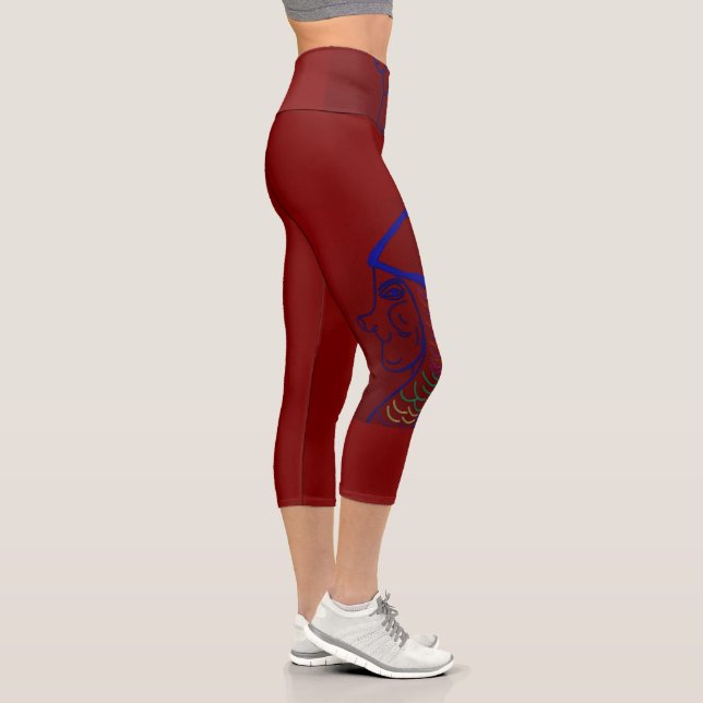 Leggings Capri Queen of the Gnomes (Derecha)