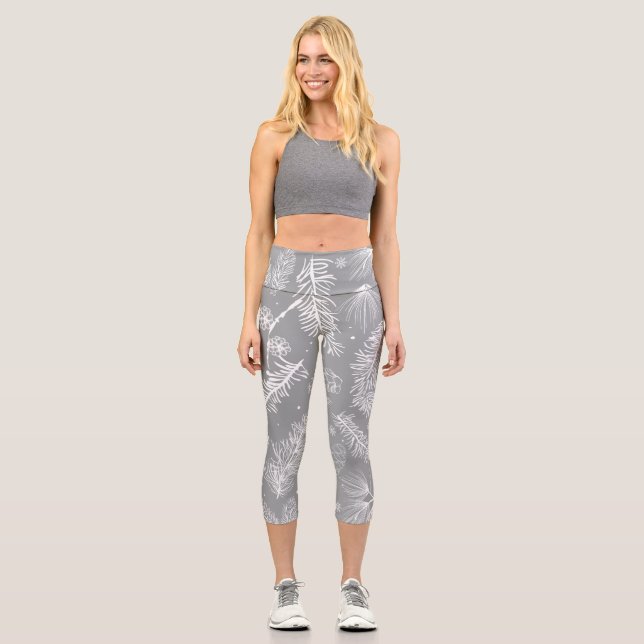 Leggings Capri Ramas y pino 4 (Anverso)