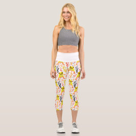 Leggings Capri Ranas juguetonas