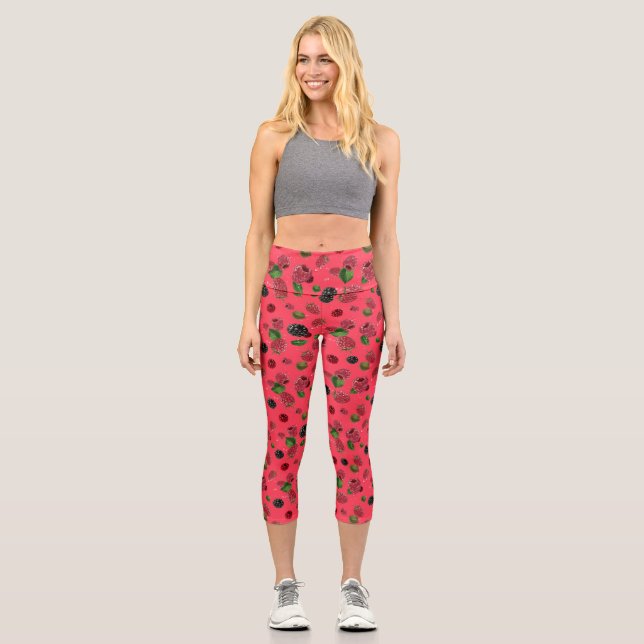 Leggings Capri Raspberry (Anverso)