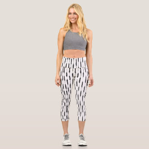 Leggings Capri Rayas entintadas