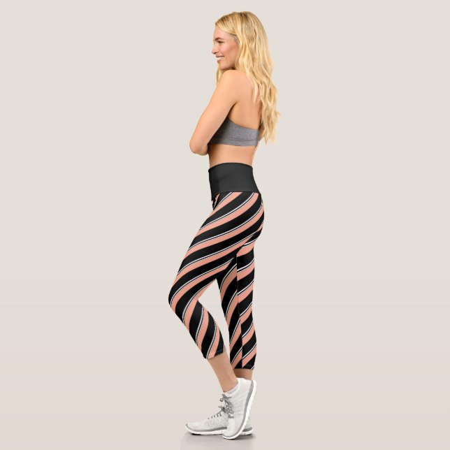 Leggings Capri Rayas Multicolores (Izquierda)
