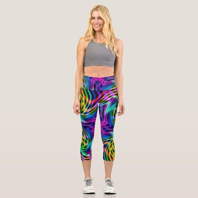 Leggings Capri Razas Kaleidoscope (Anverso)