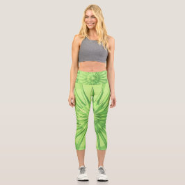 Leggings Capri Rebosante de vida