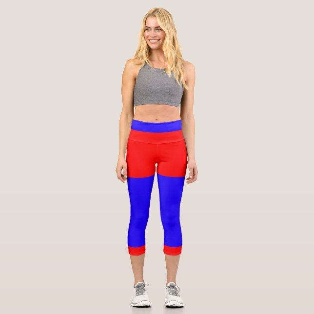 Leggings Capri Red (Anverso)