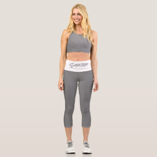 Leggings Capri Reflexión sobre el cáncer