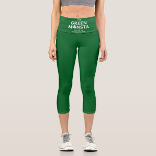 Leggings Capri Regalo de béisbol Green Monsta Boston Green Monsta