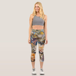 Leggings Capri Regalos de jubilación de Personalizados de flores