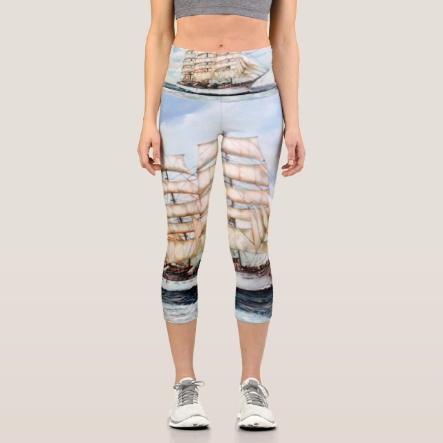 Leggings Capri Regata Cutty Shark (Anverso)