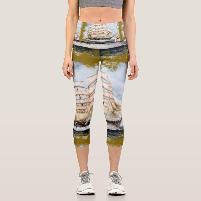 Leggings Capri Regata Cutty Shark (Anverso)