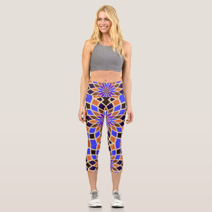 Leggings Capri Reproducir con colores