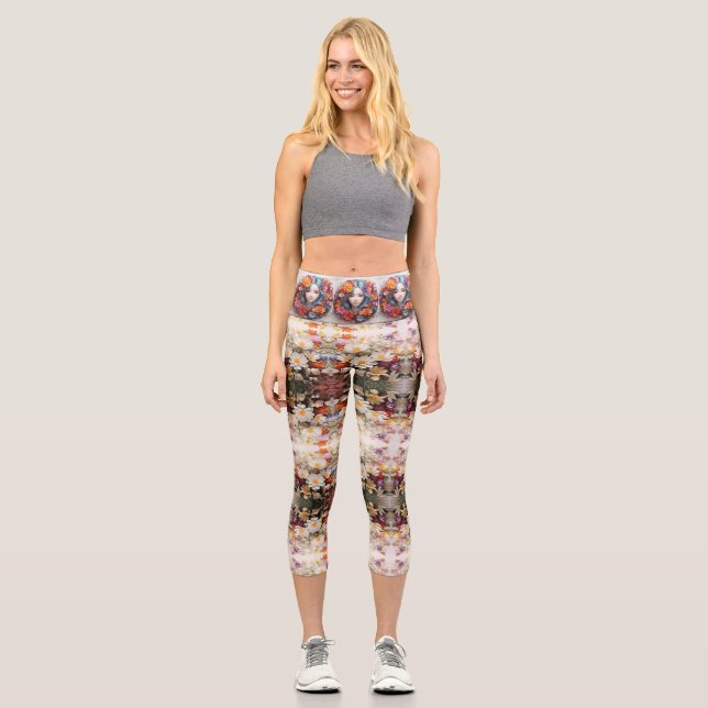 Leggings Capri Resiliencia radiante1 (Anverso)