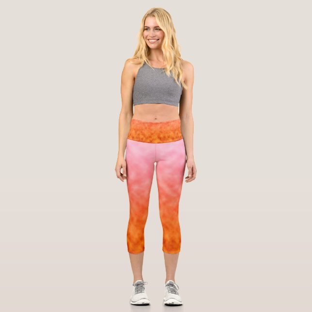 Leggings Capri Resplandor de Citrino (Anverso)