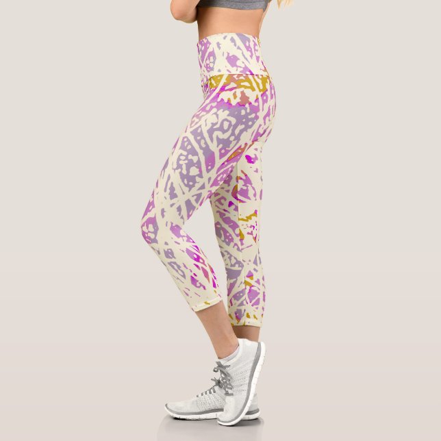 Leggings Capri Resumen (Izquierda)