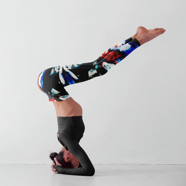 Leggings Capri Resumen Aztec (Subido por el creador)