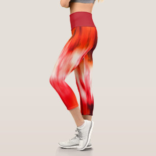 Leggings Capri Resumen de llama