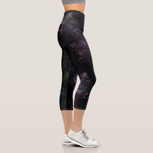 Leggings Capri Resumen espacial