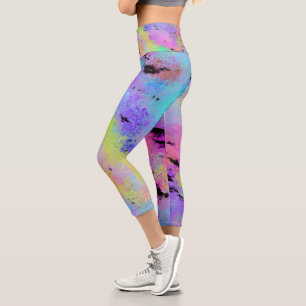 Leggings Capri Resumen multicolor