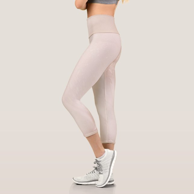 Leggings Capri Resumen neutro suave (Izquierda)