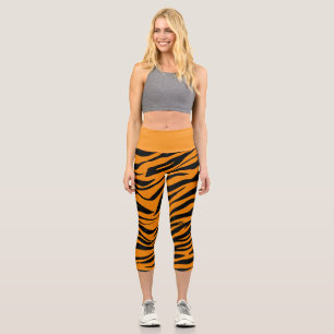 Leggings Capri Resumen Predator Skin Camo Art: diseño de aventura