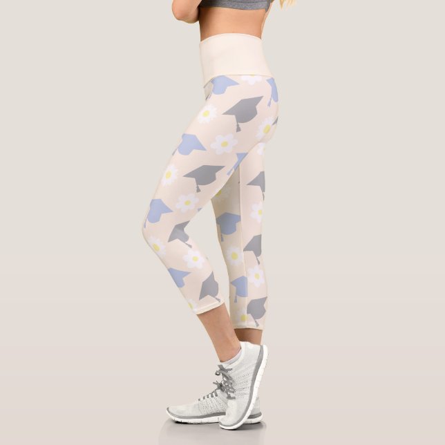 Leggings Capri Retro Peach Graduation (Izquierda)