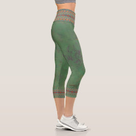 Leggings Capri Roadrunner del Suroeste Sagebrush Green