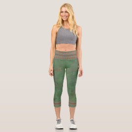 Leggings Capri Roadrunner del Suroeste Sagebrush Green