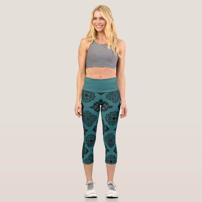 LEGGINGS CAPRI ROCKIN' MARROQUÍ (Anverso)