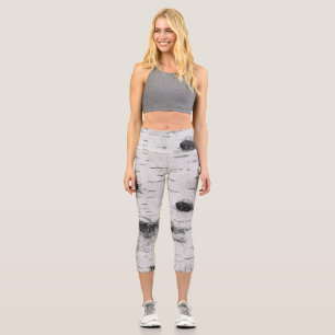 Leggings Capri Ropa de corteza de Birch