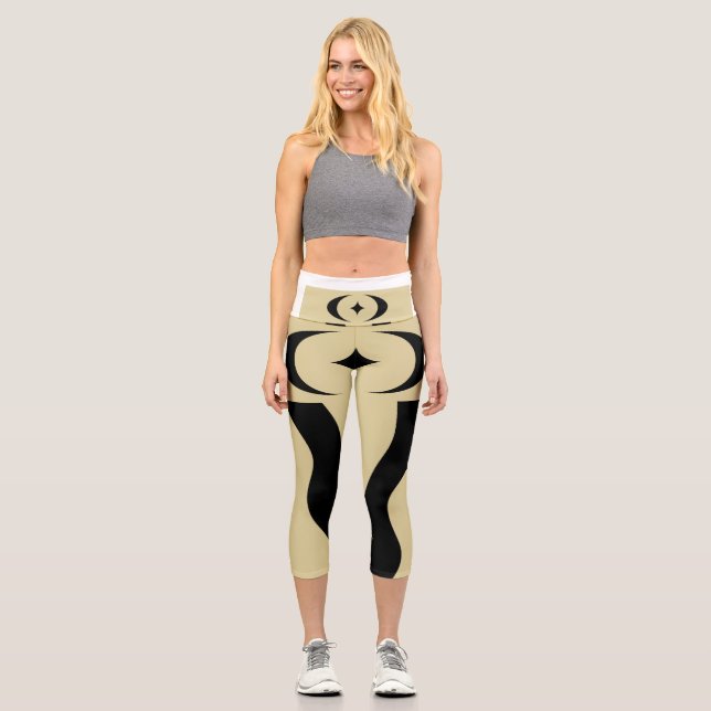 Leggings Capri Ropa de moda femenina (Anverso)