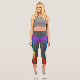 Leggings Capri Ropa de piernas Capris para mujeres adultas