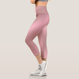 Leggings Capri Rosa brillante