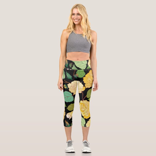 LEGGINGS CAPRI ROSAS 8 (Anverso)