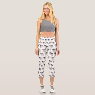 Leggings Capri Rótulo de astrología de la cúpula zodiaca china