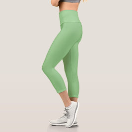 Leggings Capri Sage Green