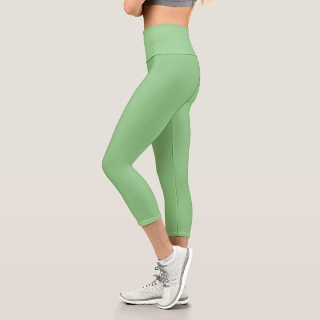 Leggings Capri Sage Green (Izquierda)