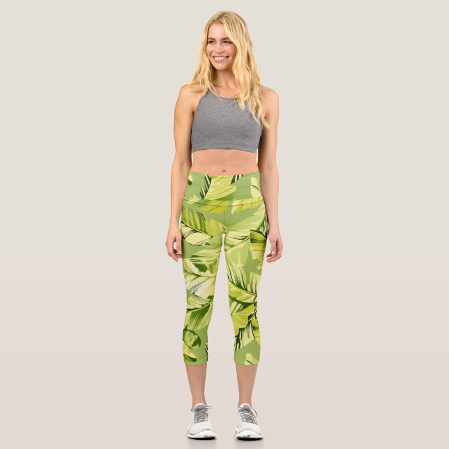 Leggings Capri Saltos de plátano 5 (Anverso)