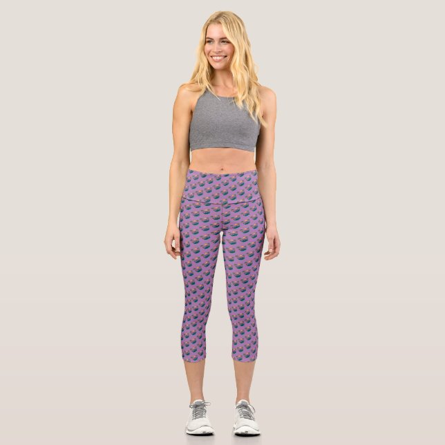 Leggings Capri Saludo (Anverso)