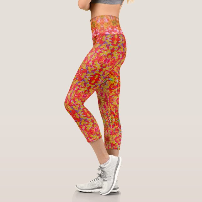 Leggings Capri Sangria Tone (Izquierda)