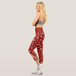 Leggings Capri Santa en Nieve