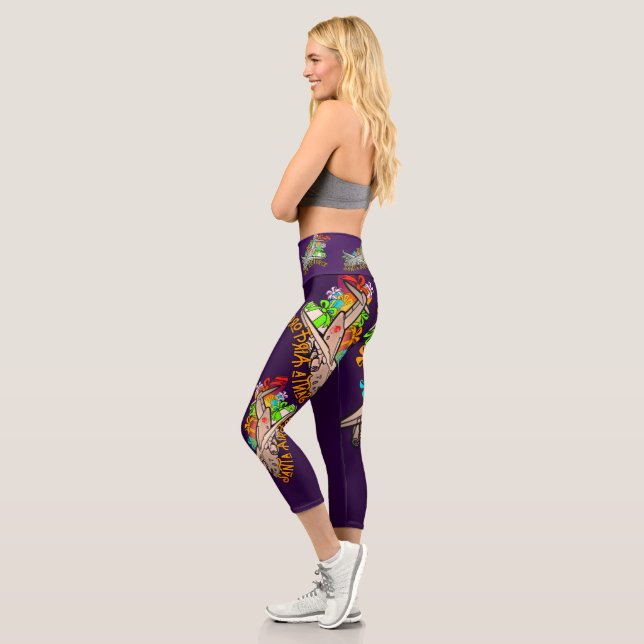 Leggings Capri Santa, Fuerza Aérea, Ejército (Izquierda)