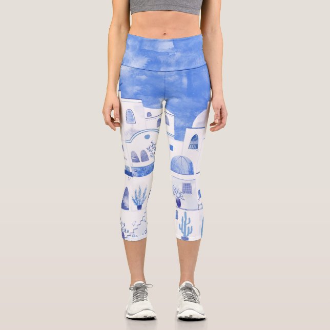 Leggings Capri Santorini (Anverso)