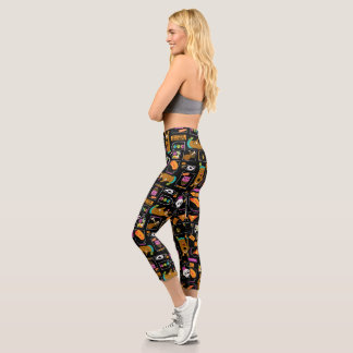 Leggings Capri Scooby-Doo | Patrón Scooby-Doo de Halloween