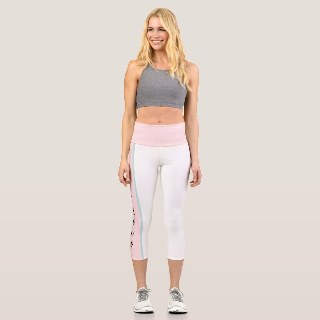Leggings Capri Ser fuerte (Anverso)