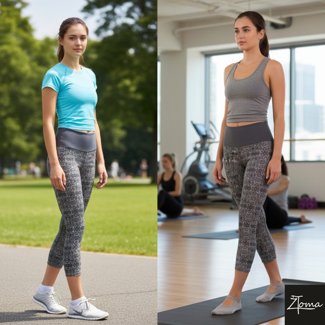 Leggings Capri Serenity Stretch Capris (Subido por el creador)