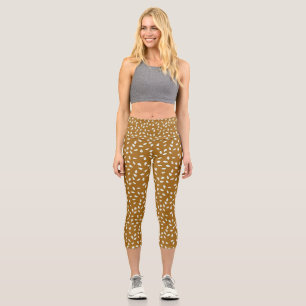 Leggings Capri Sesame Seed Bun