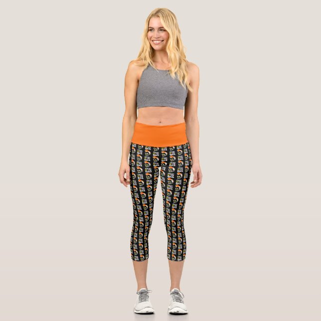 Leggings Capri Siempre iluminado con rock (Anverso)