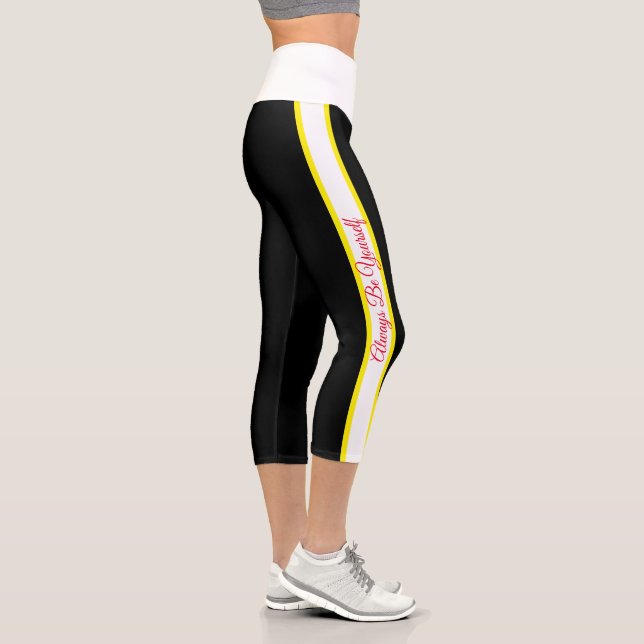 Leggings Capri Siempre Sé Tu Propia Piernas (Derecha)